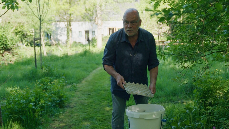 rommelige tuin Erik