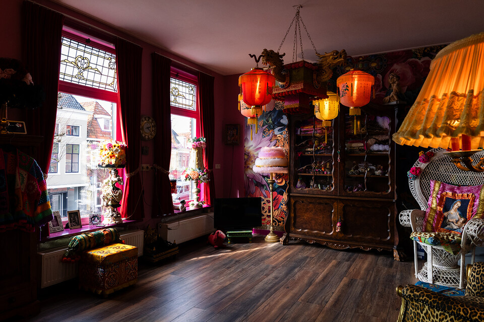 Excentriek grachtenpand in Franeker