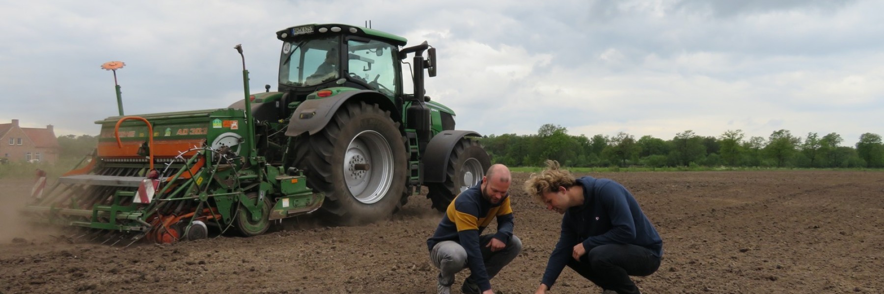 Bart en Tom op het land | Foto: Bart en Tom Grobben