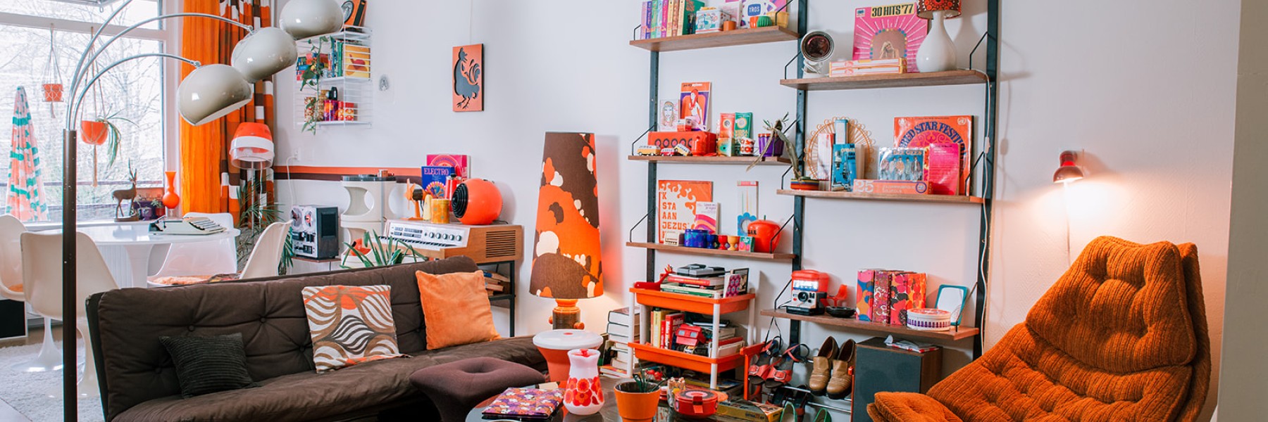 Vintage jaren zeventig huis | Foto: Sheena Schouwink