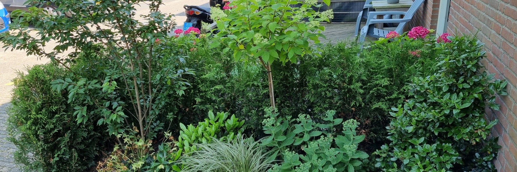 Van een bijna 40-jaar oude voortuin naar een groene opknapper!