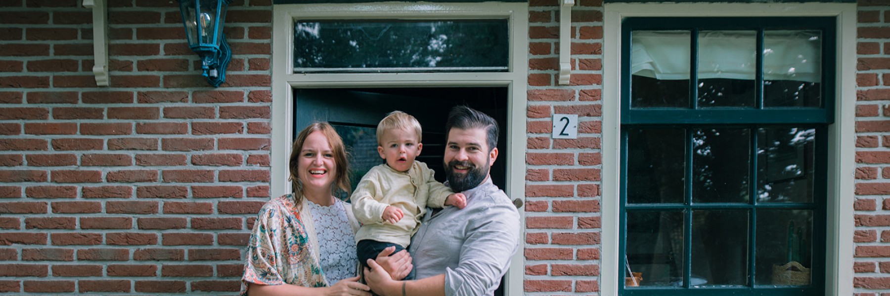 Het gezinnetje komt hier helemaal tot rust en vrienden en familie komen graag logeren| Foto: Sheena Schouwink