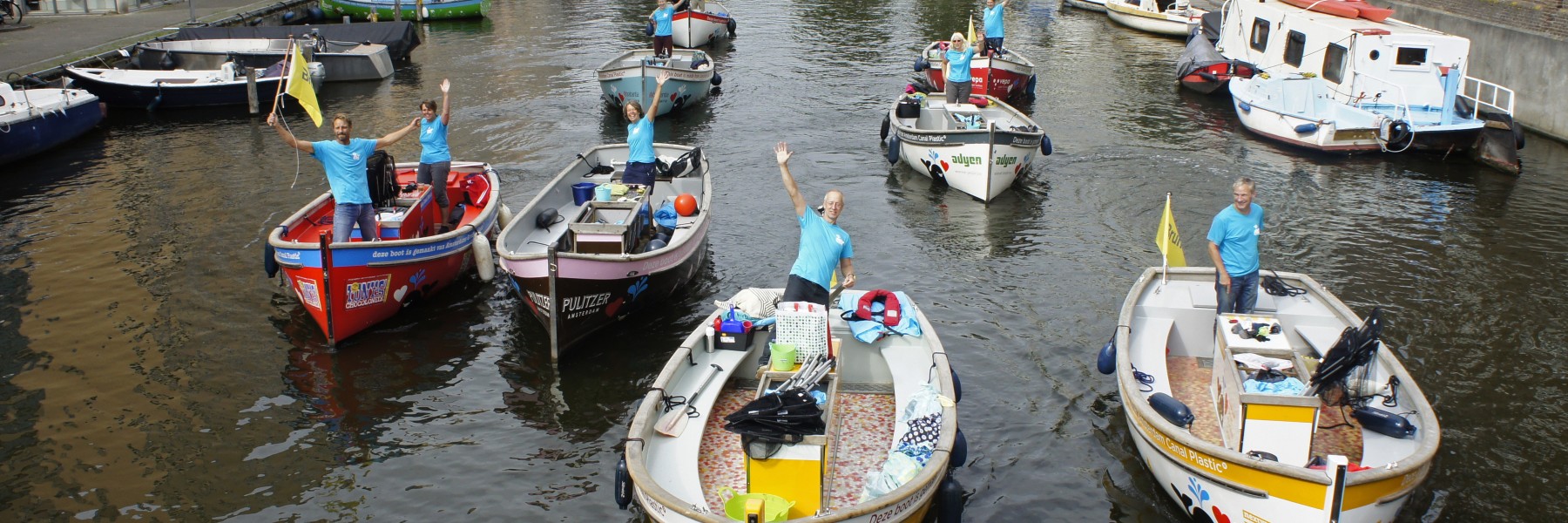 Plastic vissen | Foto: Plastic Whale Foundation