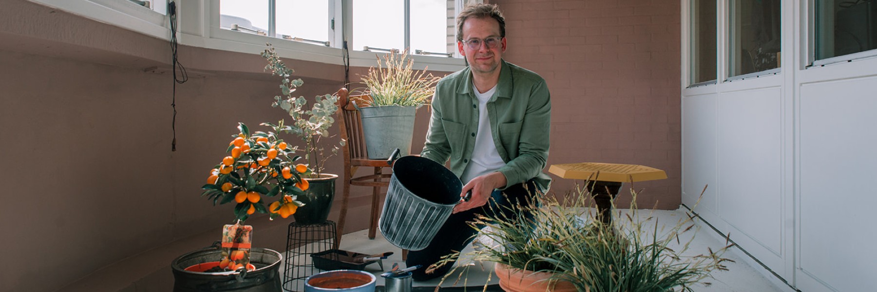 Theo-Bert Pot tips binnenbalkon