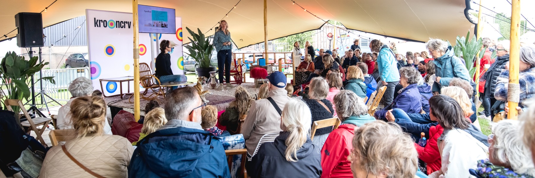 Ascelyne en Wyke op het BinnensteBuiten Festival 2022 | Foto: Jorn Baas