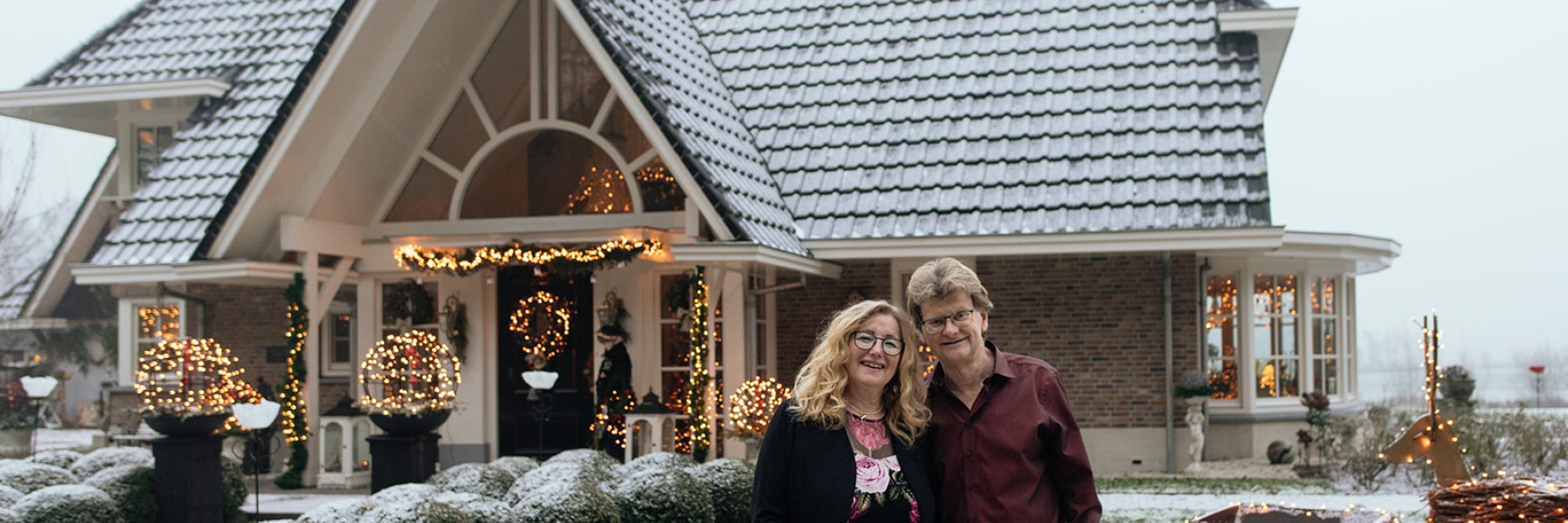 Creatieve kerstvilla in Rijssen | Fotografie: Marjon Lukje