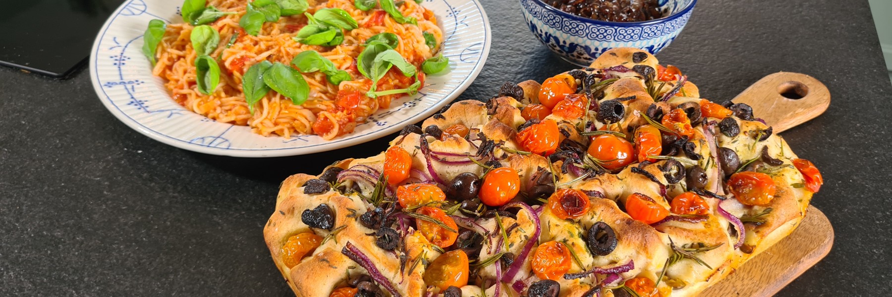 Ramon Brugman recept Focaccia met pasta