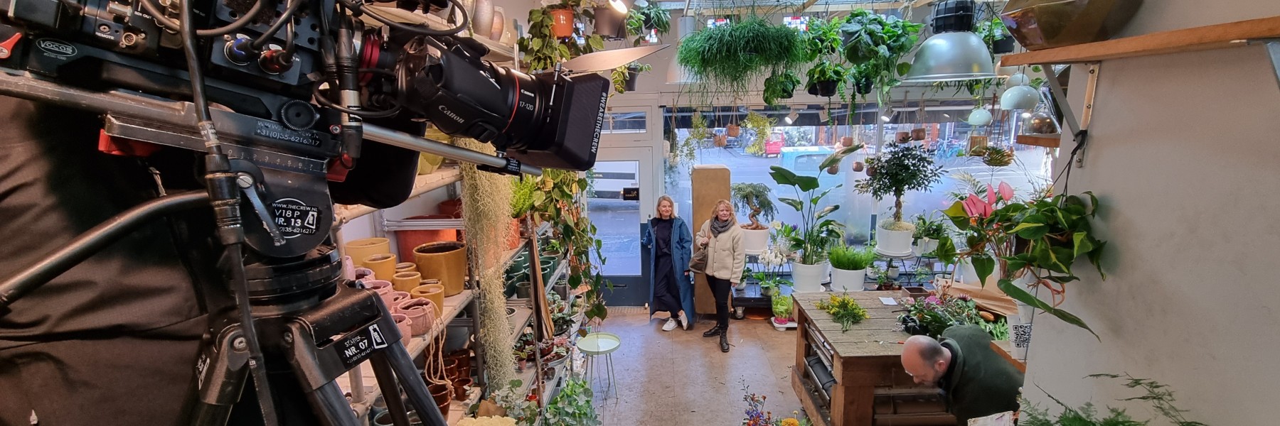 Marieke Eyskoot aan het filmen | Foto: Marieke Eyskoot