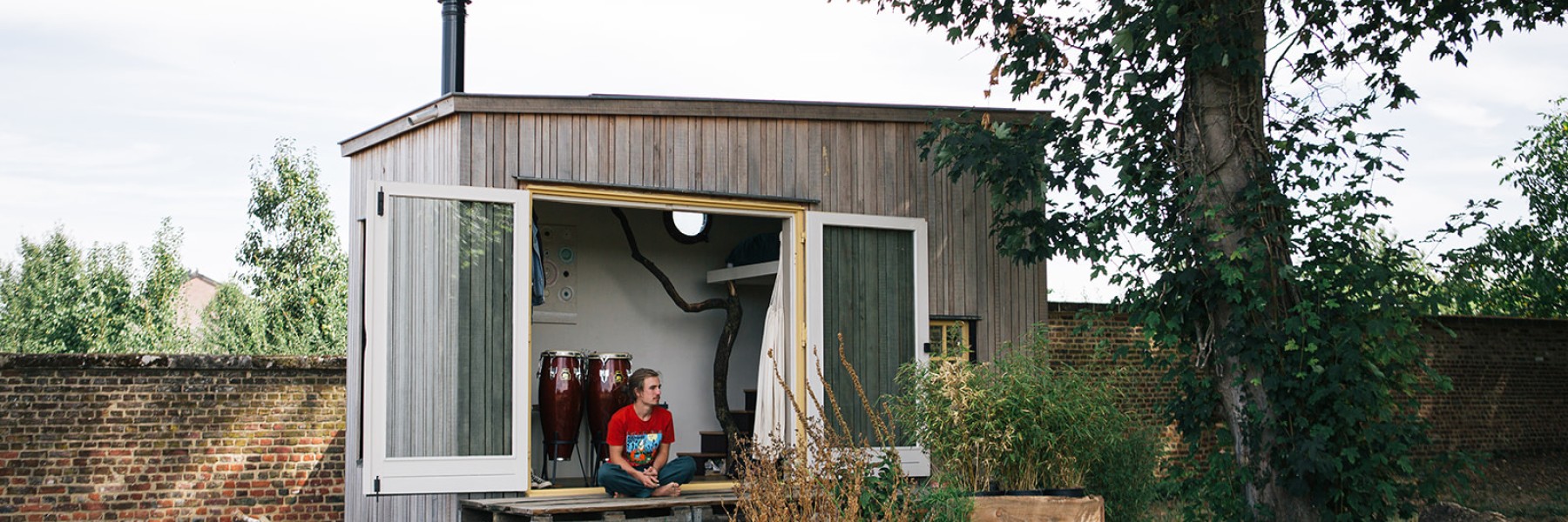 Tiny house in Kloostertuin | Fotografie: Roos Eijmers