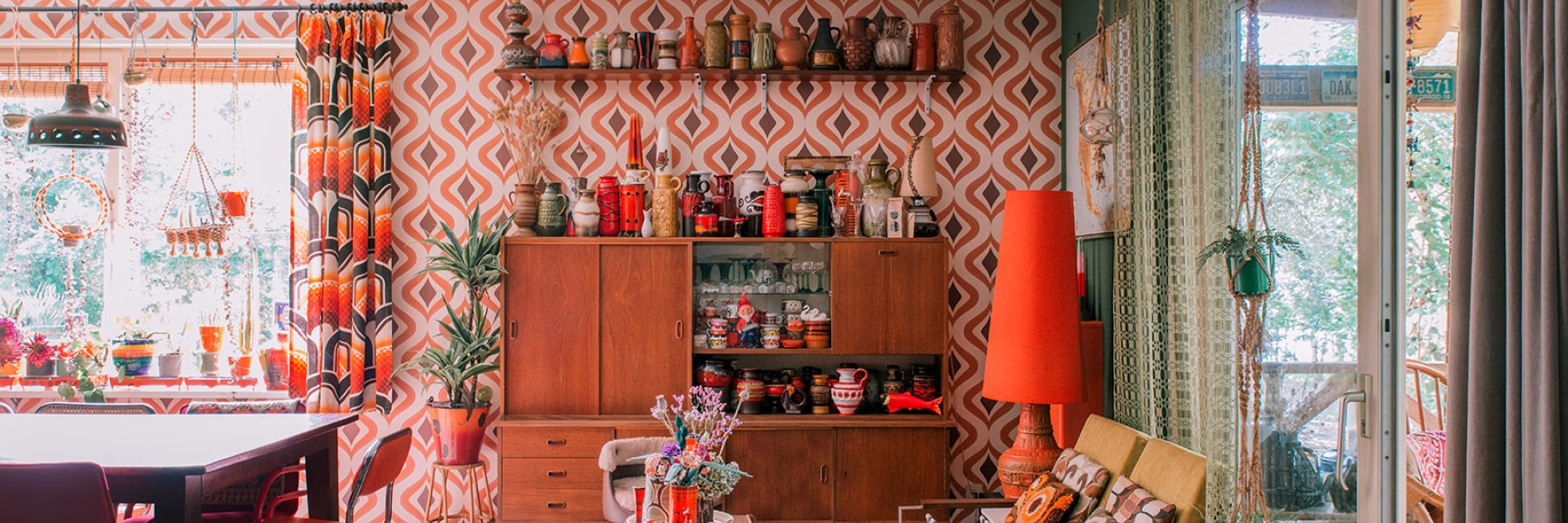 Jaren 70 interieur | Fotografie: Sheena Schouwink