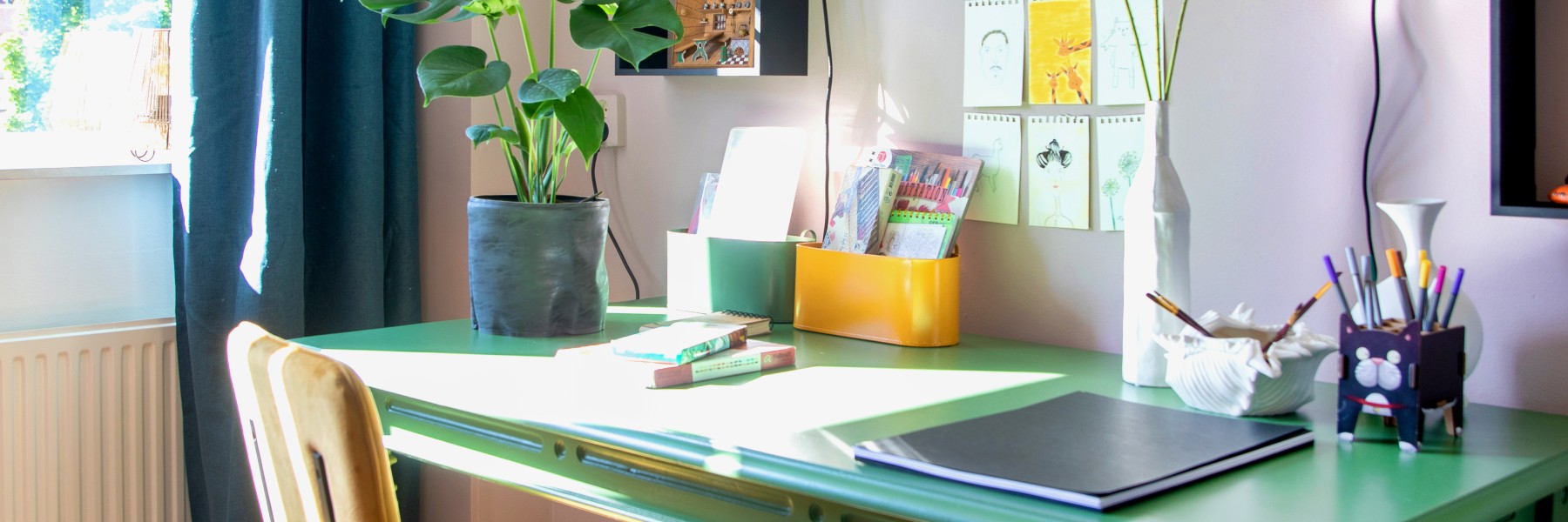 Metamorfose werkkamer Theo-Bert Pot