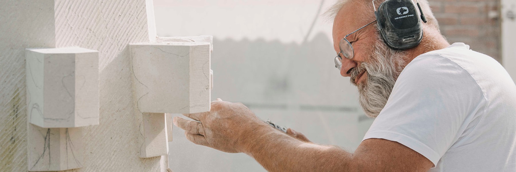 Restauratie beeldhouwers Achterveld | Fotografie: Liesbeth Disbergen