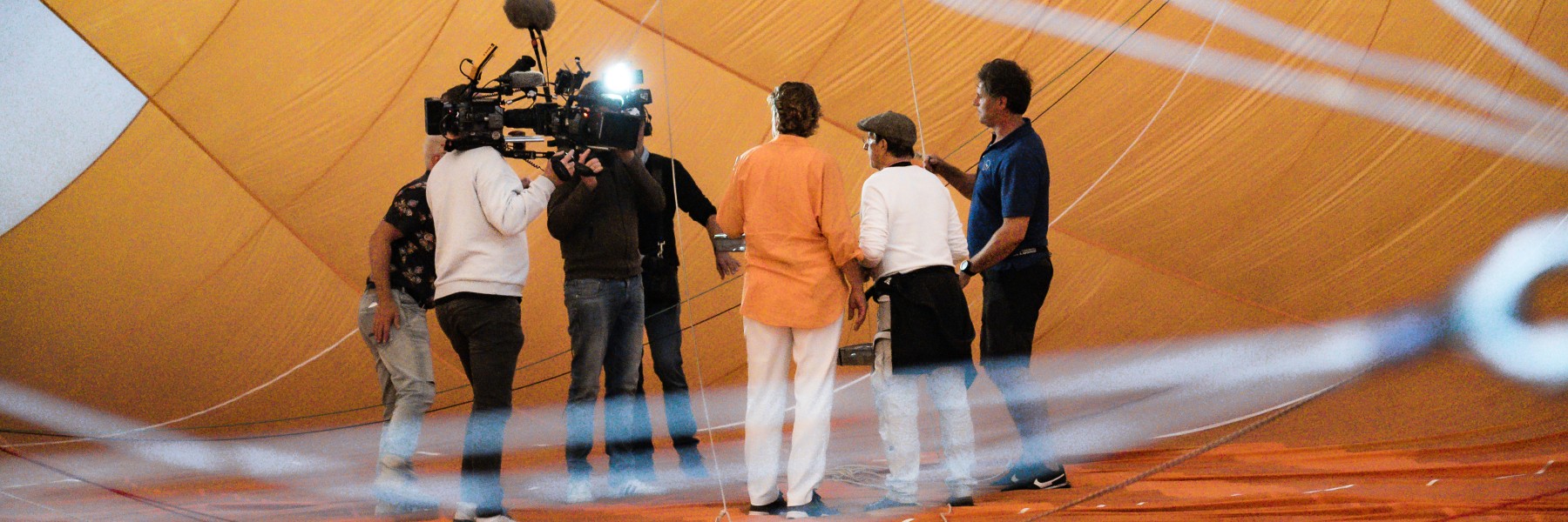 Alain Caron opnames met Alain ziet sterren met SVH-Meesterkok Angelique Schmeinck | Foto: Maarten Reeders Photography