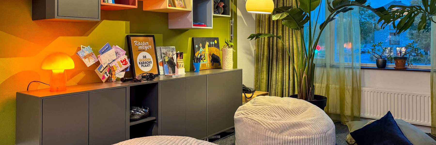 Metamorfose woonkamer Theo-Bert Pot