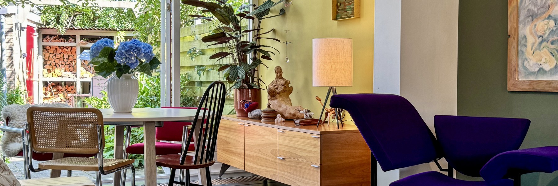 Metamorfose woonkamer Theo-Bert Pot