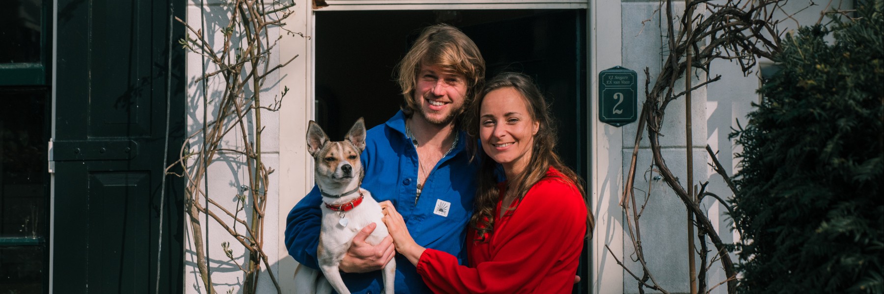 Yves en Vera wonen in een oud apothekershuis in Velsen-Zuid | Foto: Sheena Schouwink