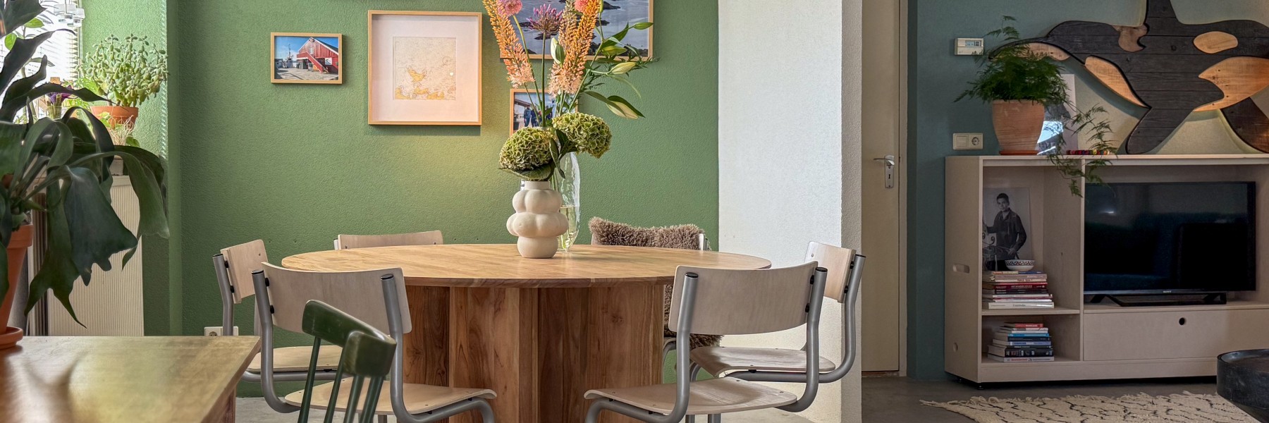 Metamorfose woonkamer - Theo-Bert Pot