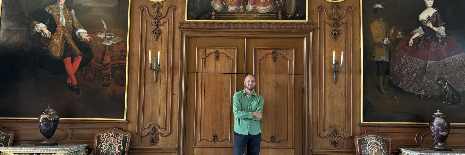 Valentijn bezocht het kasteel Cannenburch