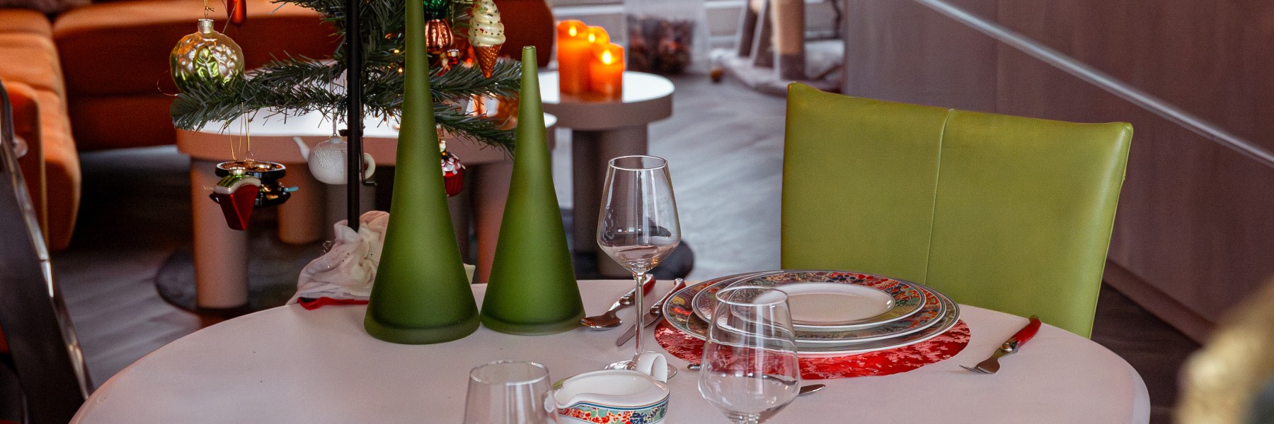 Gedekte kersttafel | Fotografie: Roos Eijmers 