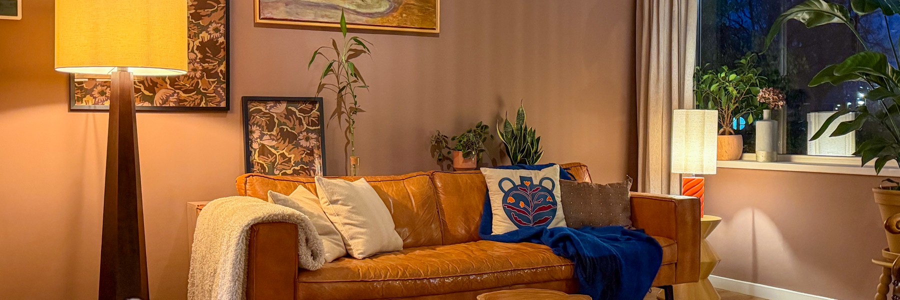 Metamorfose woonkamer - Theo-Bert Pot