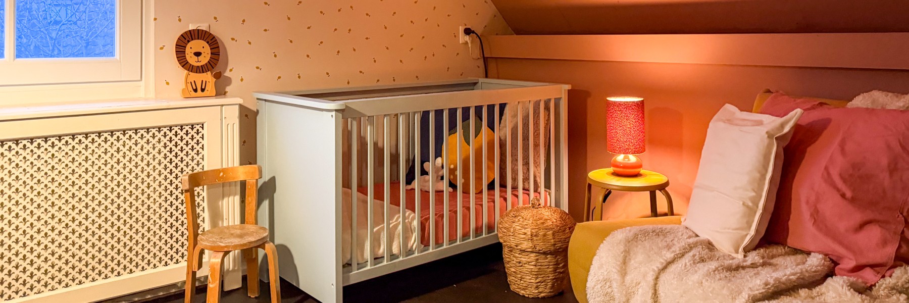 Metamorfose logeerkamer - Theo-Bert Pot