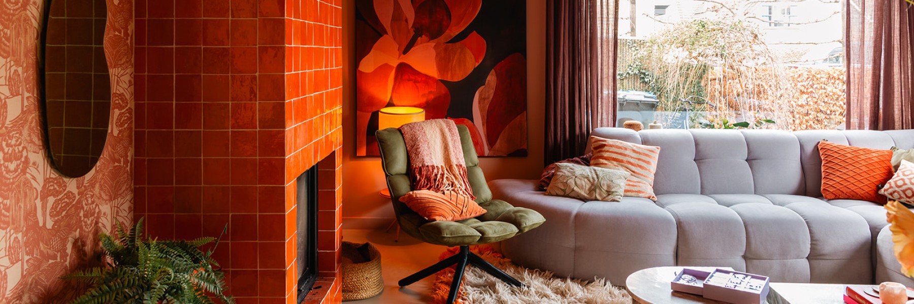 Kleurrijk wonen in Ouderkerk | Fotografie: Roos Eijmers