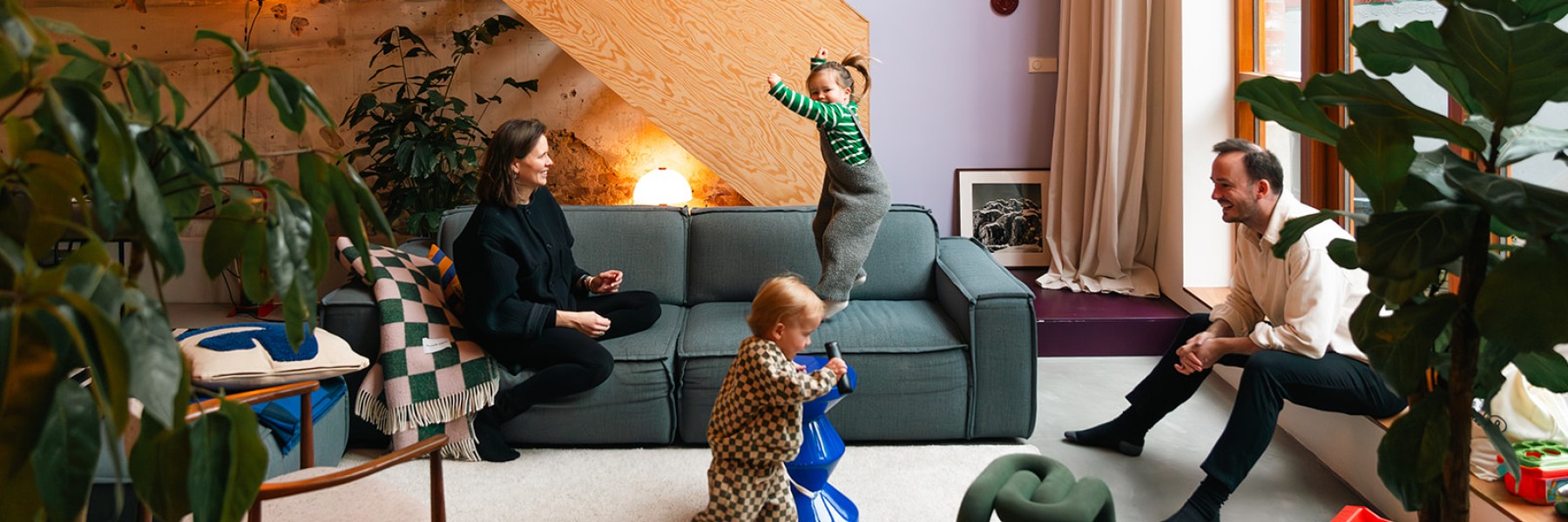 Sophie, Tony en kinderen - Foto: Roos Eijmers