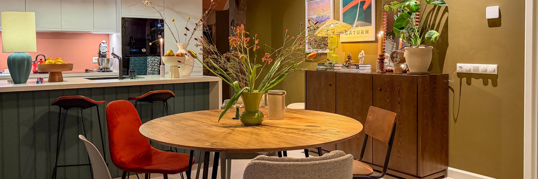 Metamorfose woonkamer - Theo-Bert Pot