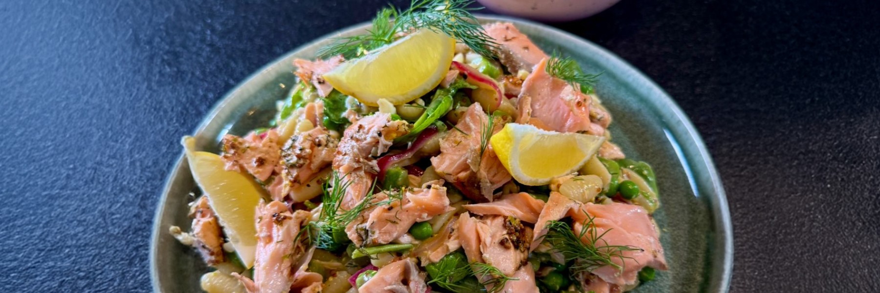Pastasalade met zalm