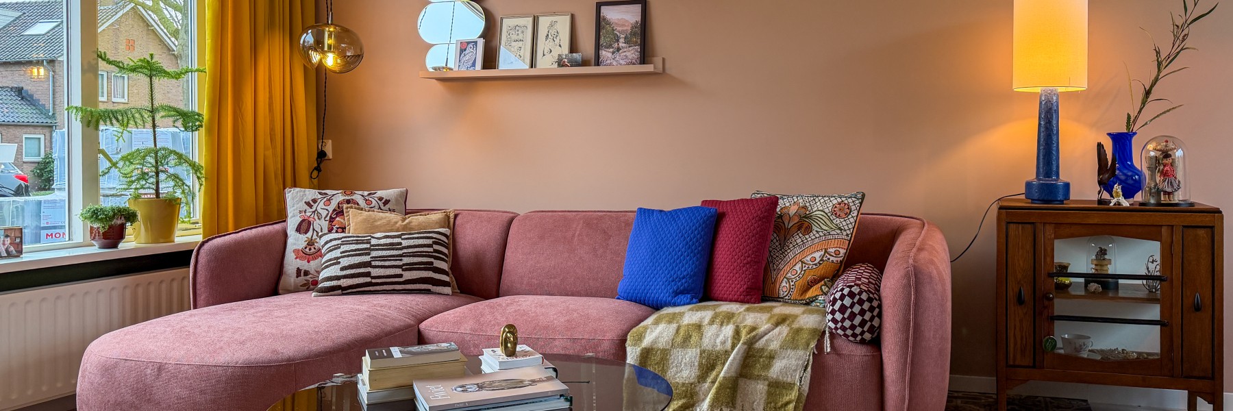 Metamorfose woonkamer - Theo-Bert Pot