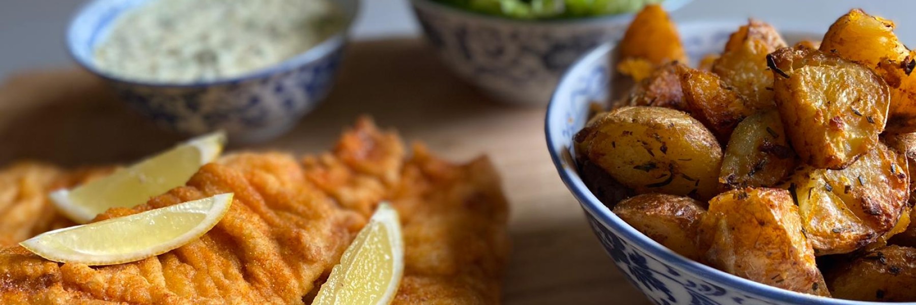 Lekkerbekje met Ramons beste aardappeltjes