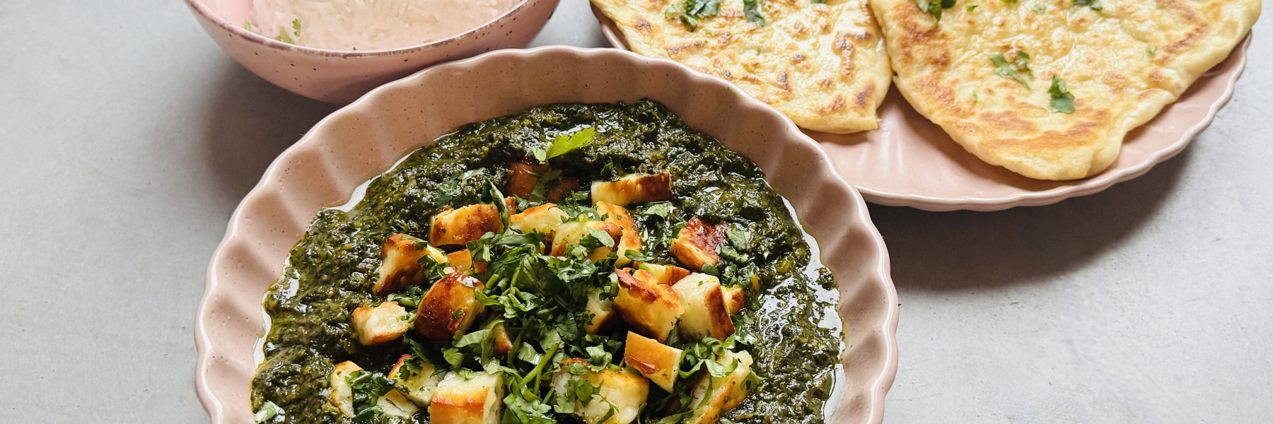 Kruidige spinazie curry