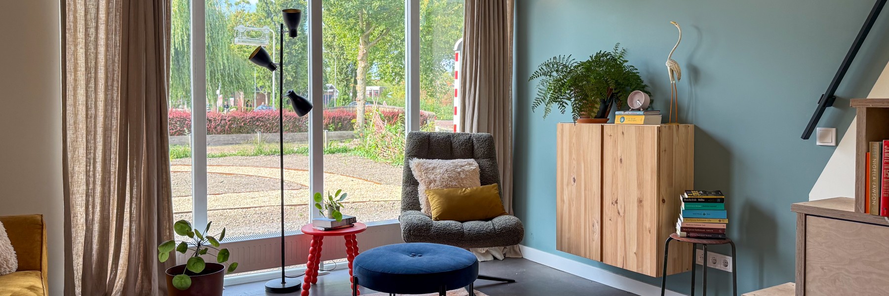 Metamorfose woonkamer - Theo-Bert Pot