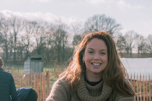 Anne Wieggers in de BinnensteBuiten Moestuin