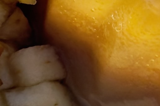 Appelcider panna cotta