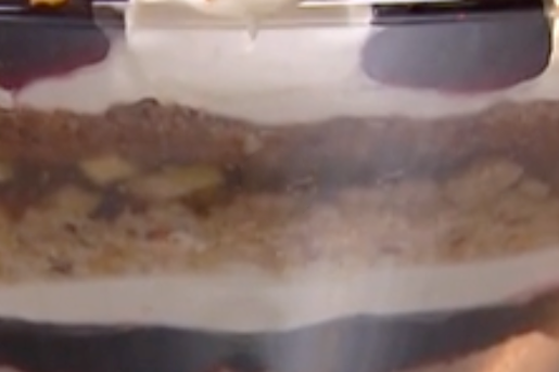 Mascarpone met koekkruimels