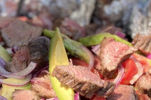 Gegrilde diamanthaas met aardappels voor de camping | Foto: BinnensteBuiten