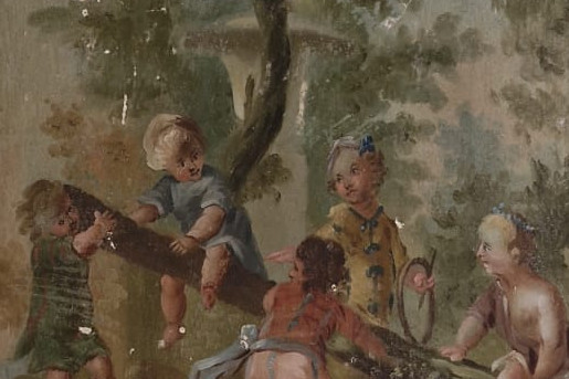 Fresco's in de slaapkamer in Voorburg | Foto's: BinnensteBuiten