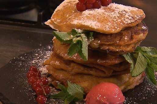 Pompoen pannenkoeken