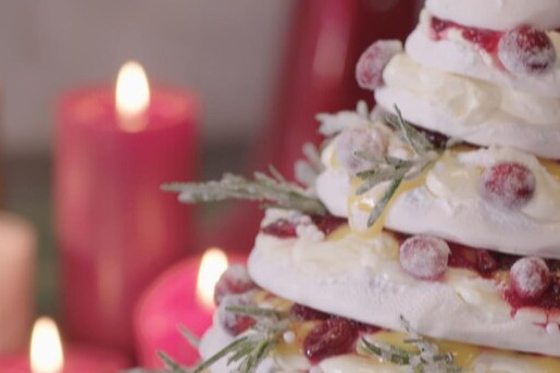 Kerst pavlova