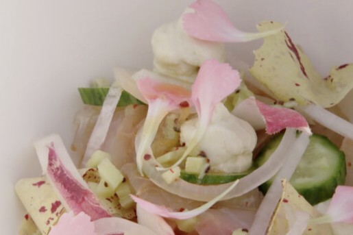 Ceviche met Nederlandse kiwi's