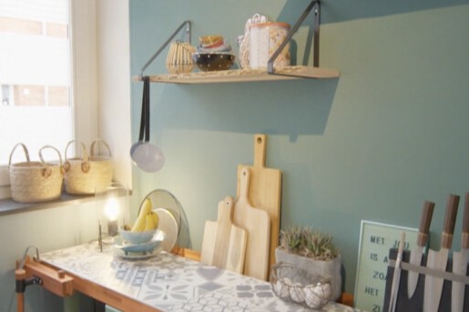 Theo-Bert verandert een te volle keuken van Petra in een functionele gezellige plek