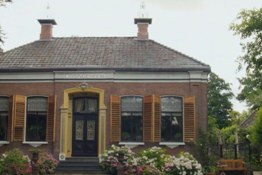 Opgeknapte boerderij op Friese borg