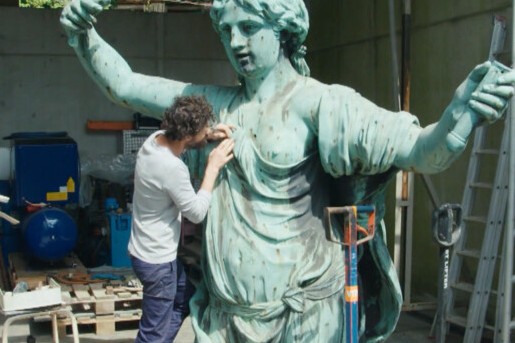 Restauratie beeld dam