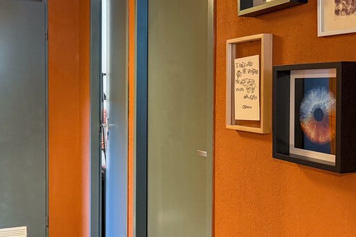 Theo-Bert maakt van deze hal een warm welkom