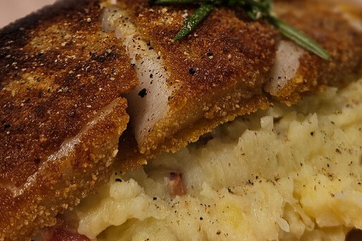 Winterse stamppot met zuurkool en spek