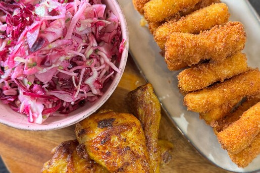 Aardappelkroketjes met kip - Ramon Brugman