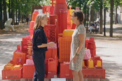 Kunstwerken van plastic