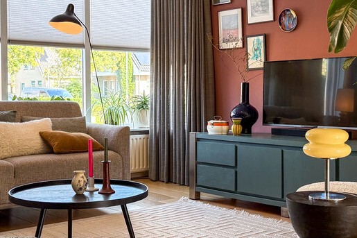 Metamorfose woonkamer - Theo-Bert Pot