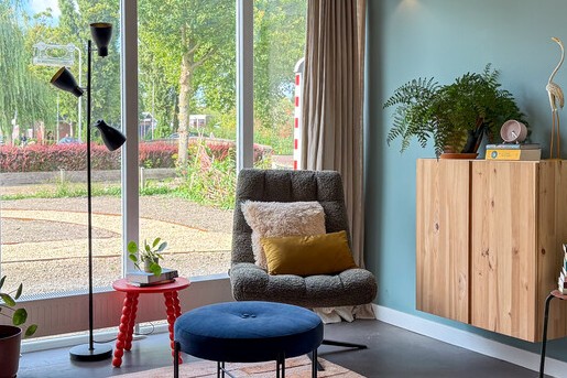 Metamorfose woonkamer - Theo-Bert Pot